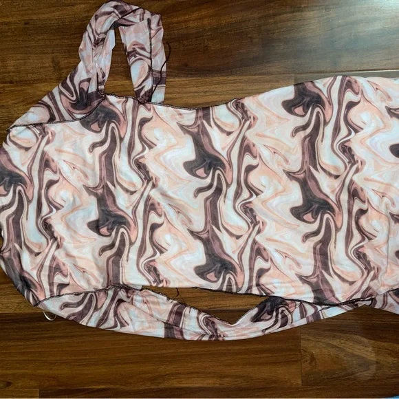 Disco Mesh Mini Dress - Picture 3 of 5